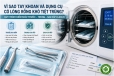 Vì sao tay khoan và dụng cụ có lòng rỗng khó tiệt trùng ?